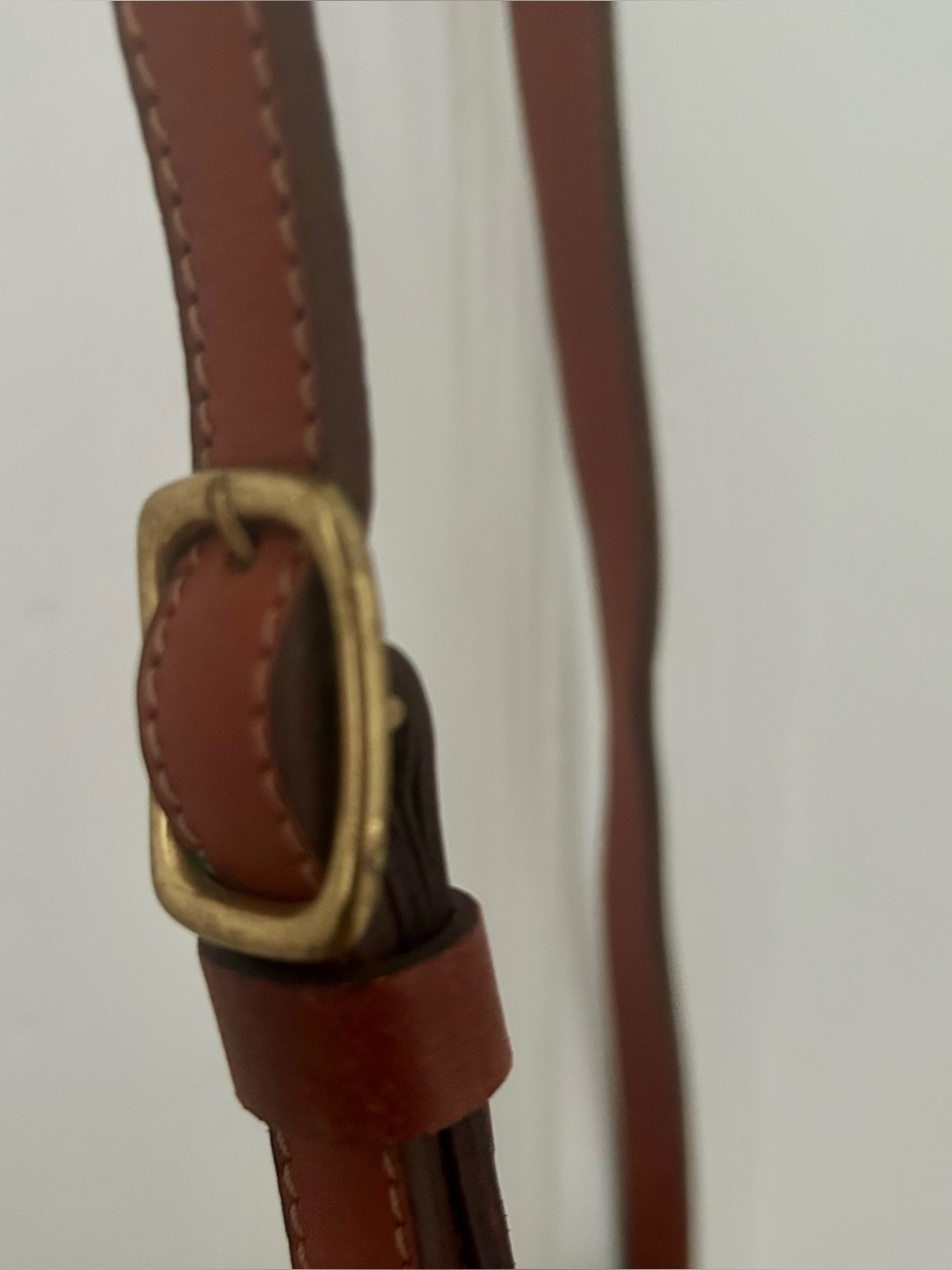 Vintage Roots Canada Genuine Leather & Canvas Crossbody Bag - Picture 5 of 13
